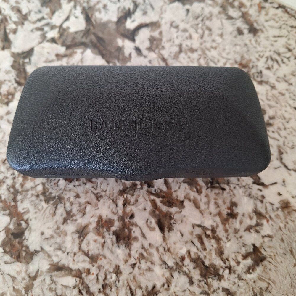 ‎Balenciaga black sunglasses case